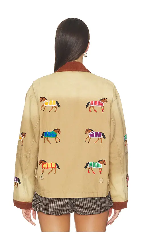 Found Lariat Horse Embroidered Work Jacket | Thumbnail 5 Found Lariat Horse Embroidered Work Jacket | Thumbnail 5