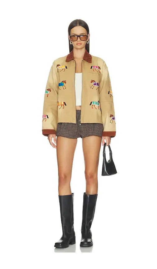 Found Lariat Horse Embroidered Work Jacket | Thumbnail 6 Found Lariat Horse Embroidered Work Jacket | Thumbnail 6