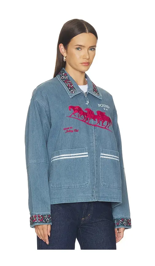 Found Jockey Club Embroidered Jacket | Thumbnail 3 Found Jockey Club Embroidered Jacket | Thumbnail 3