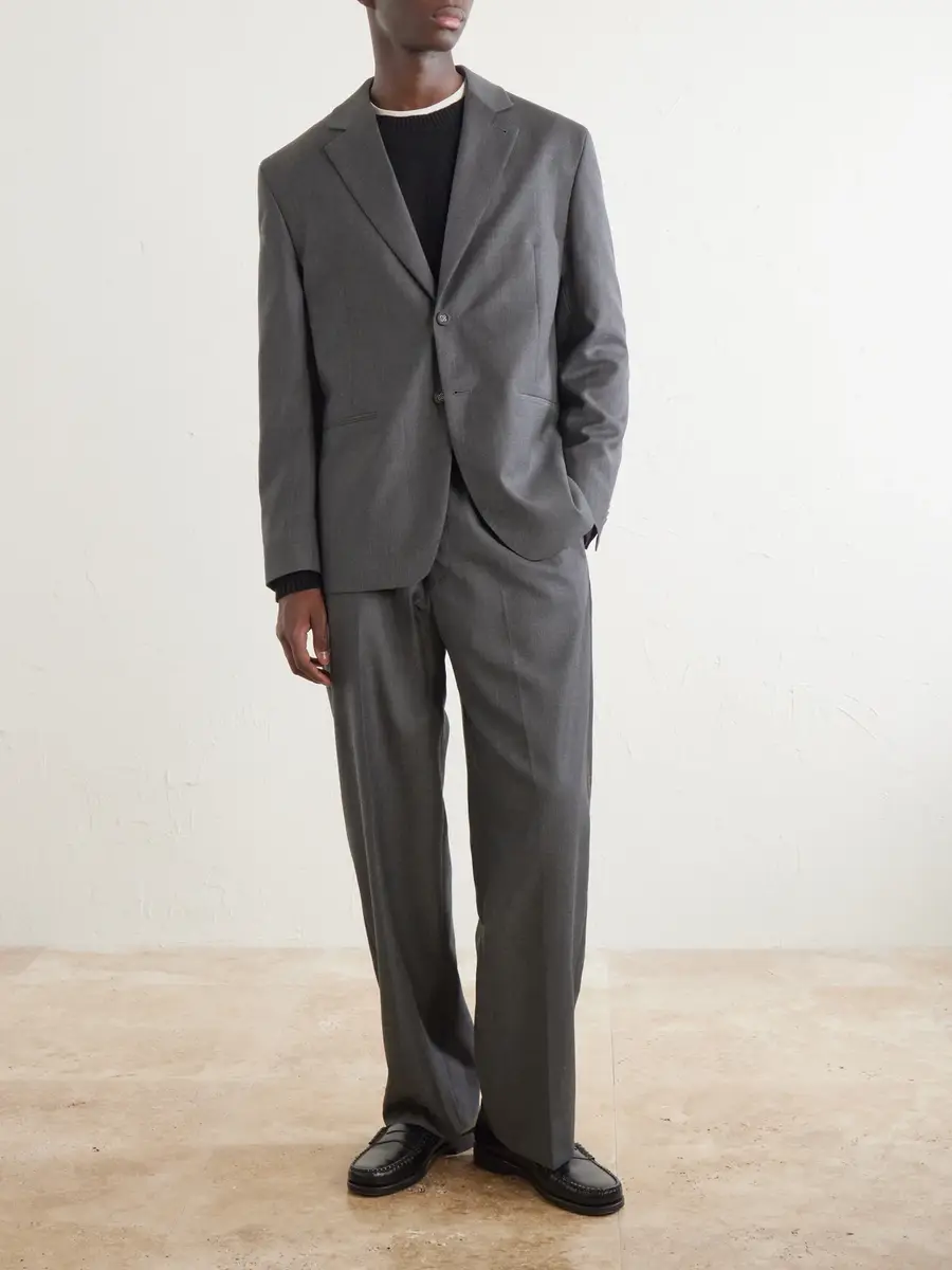 OFFICINE GÉNÉRALE Melvyn Wool, Cashmere and Silk-Blend Suit Jacket - Men | Thumbnail 2 OFFICINE GÉNÉRALE Melvyn Wool, Cashmere and Silk-Blend Suit Jacket - Men | Thumbnail 2