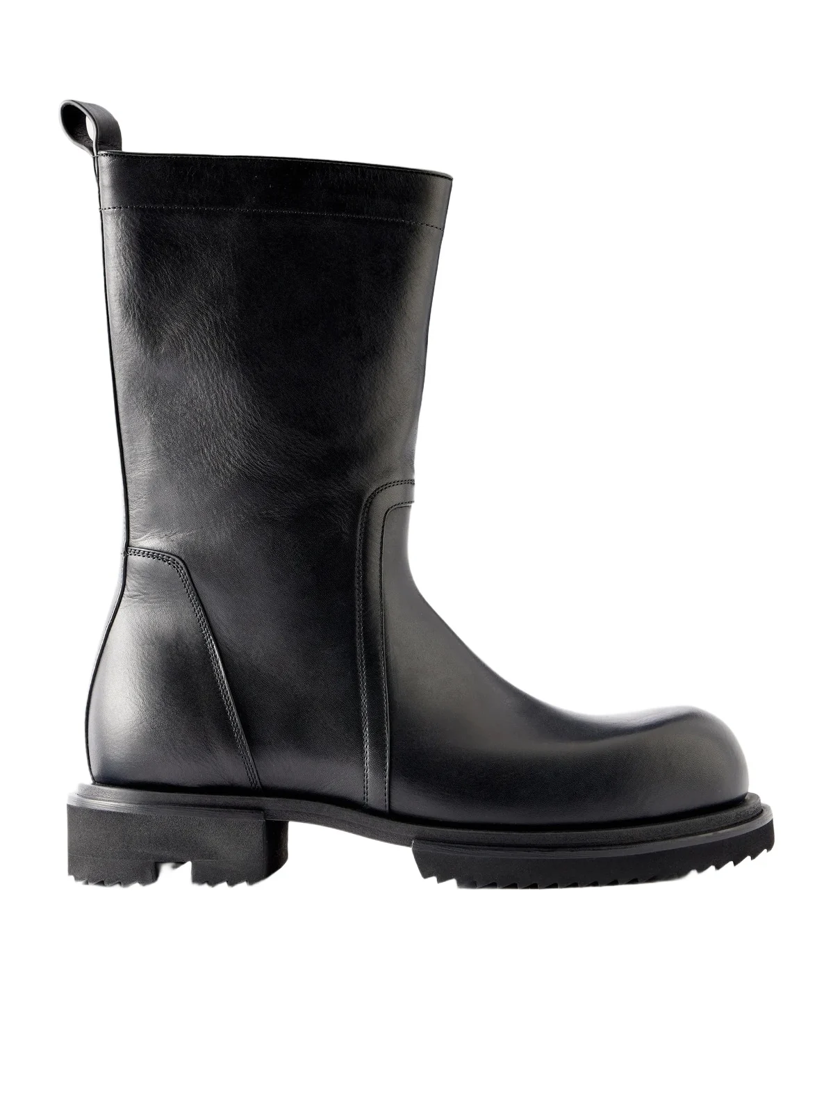 Rick Owens Creeper Gabe Washed Leather Boots - Men