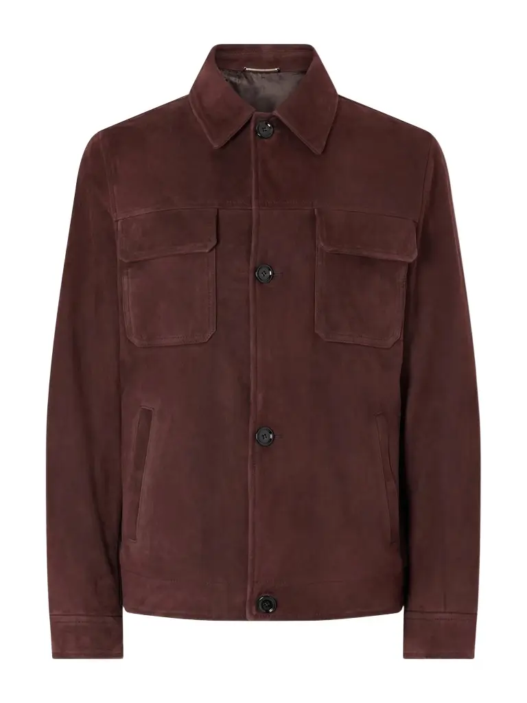Lardini Suede Jacket - Men | Image 1 Lardini Suede Jacket - Men | Image 1