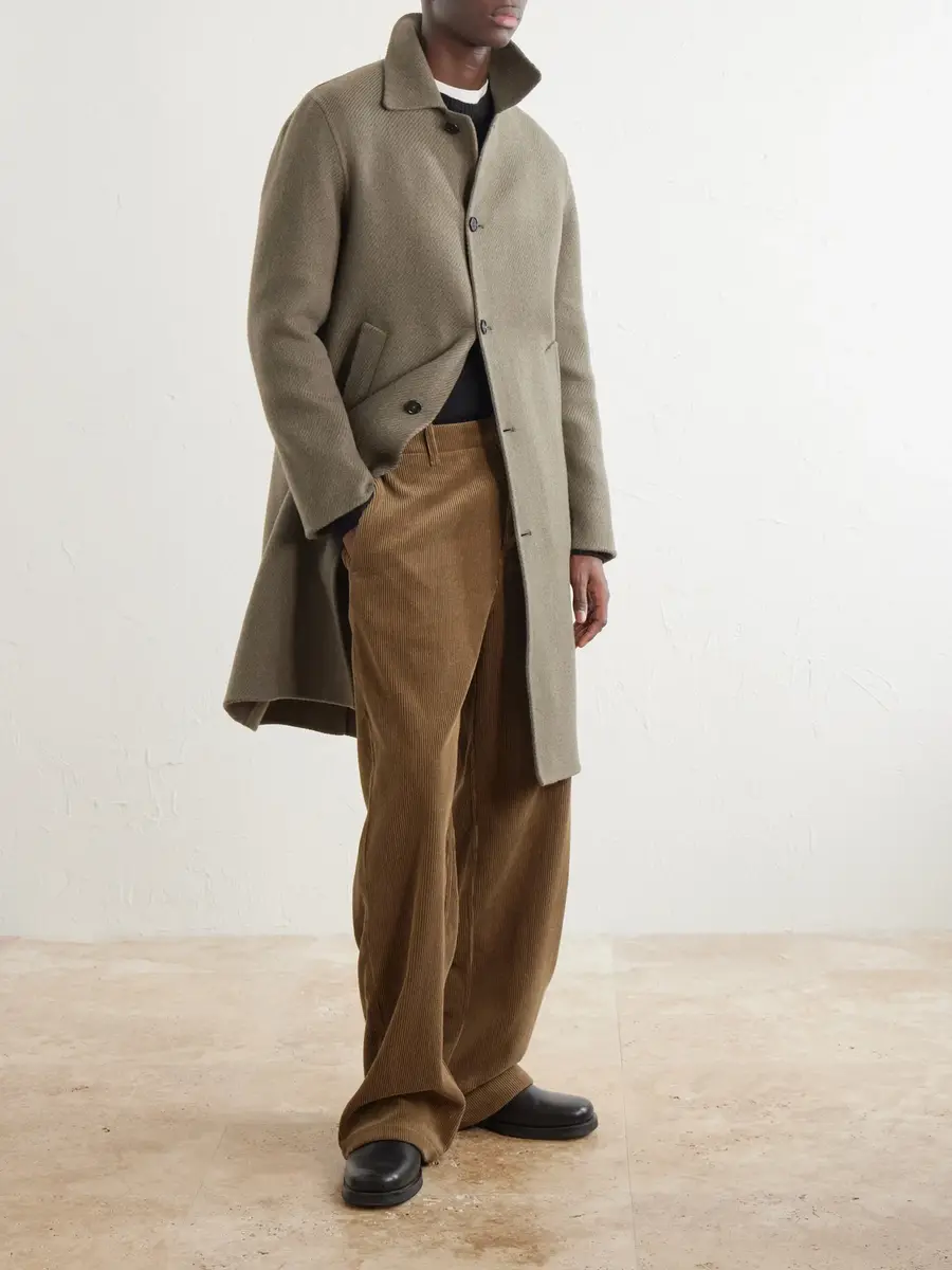 Jil Sander Virgin-Wool Twill Trench Coat - Men | Thumbnail 2 Jil Sander Virgin-Wool Twill Trench Coat - Men | Thumbnail 2