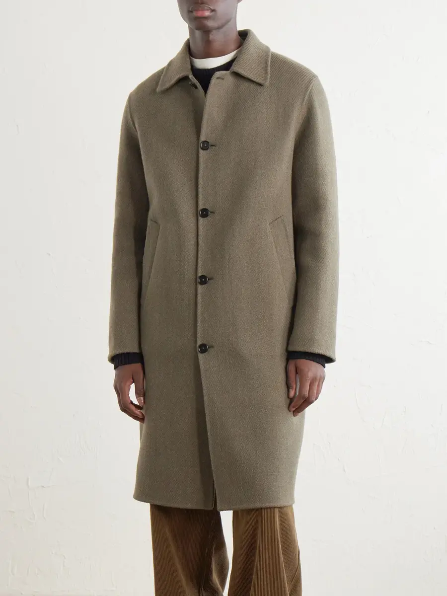 Jil Sander Virgin-Wool Twill Trench Coat - Men | Thumbnail 3 Jil Sander Virgin-Wool Twill Trench Coat - Men | Thumbnail 3