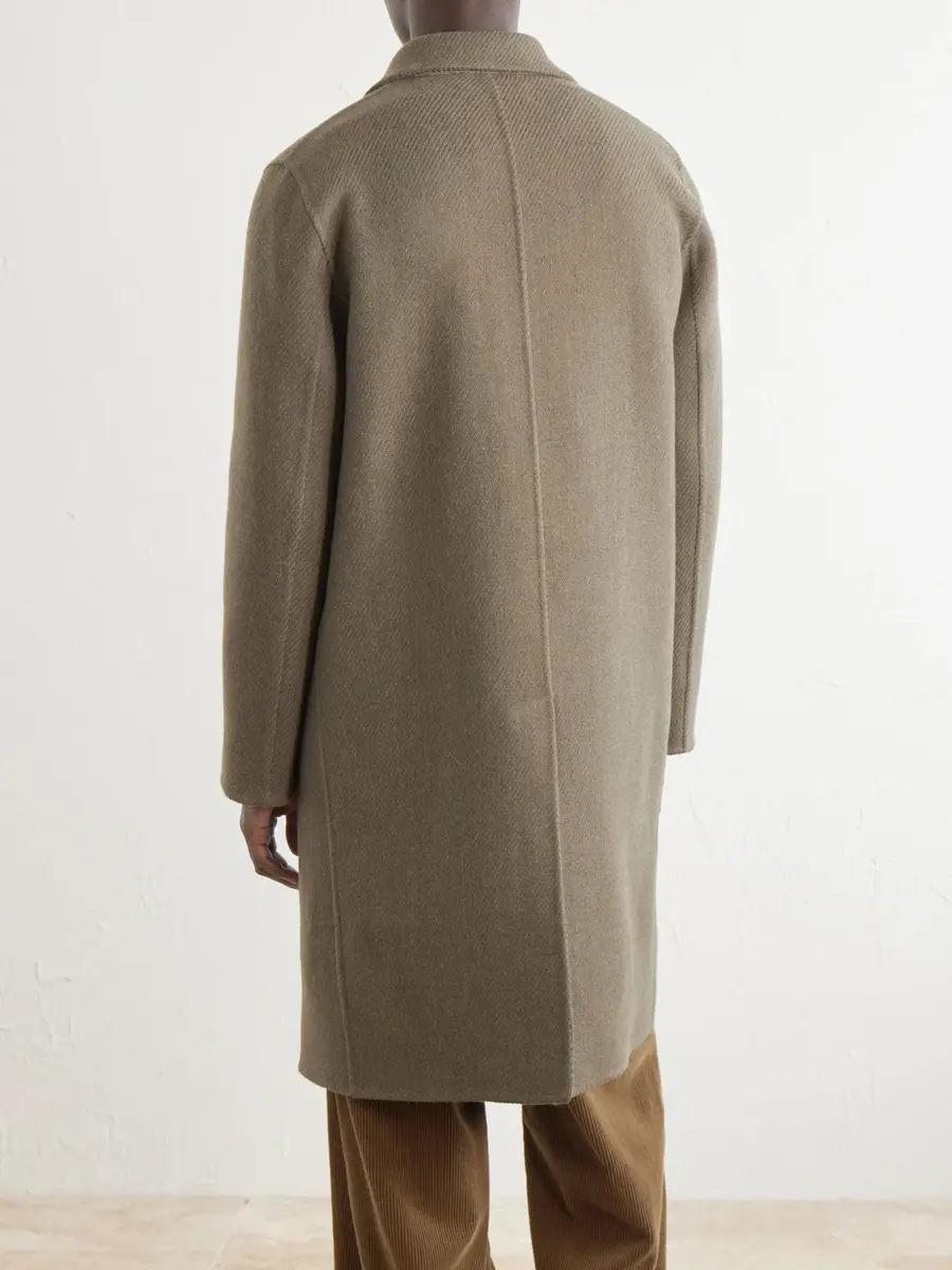 Jil Sander Virgin-Wool Twill Trench Coat - Men | Thumbnail 4 Jil Sander Virgin-Wool Twill Trench Coat - Men | Thumbnail 4