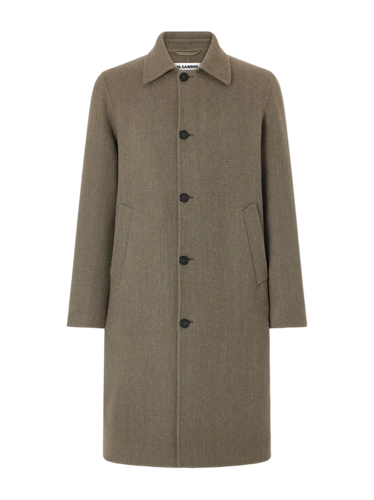 Virgin-Wool Twill Trench Coat - Men Virgin-Wool Twill Trench Coat - Men