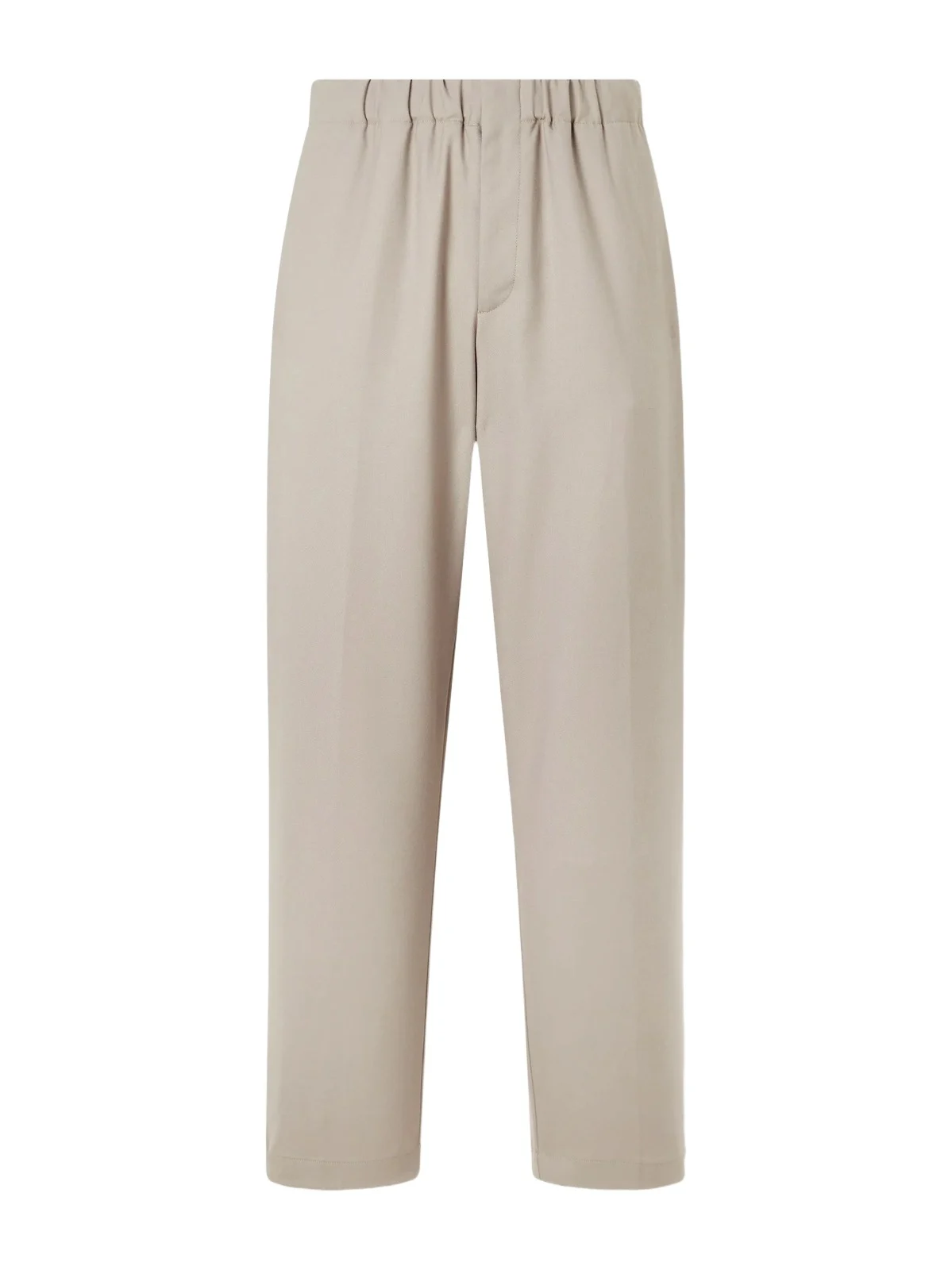 Straight-Leg Stretch-Wool Flannel Trousers - Men Straight-Leg Stretch-Wool Flannel Trousers - Men