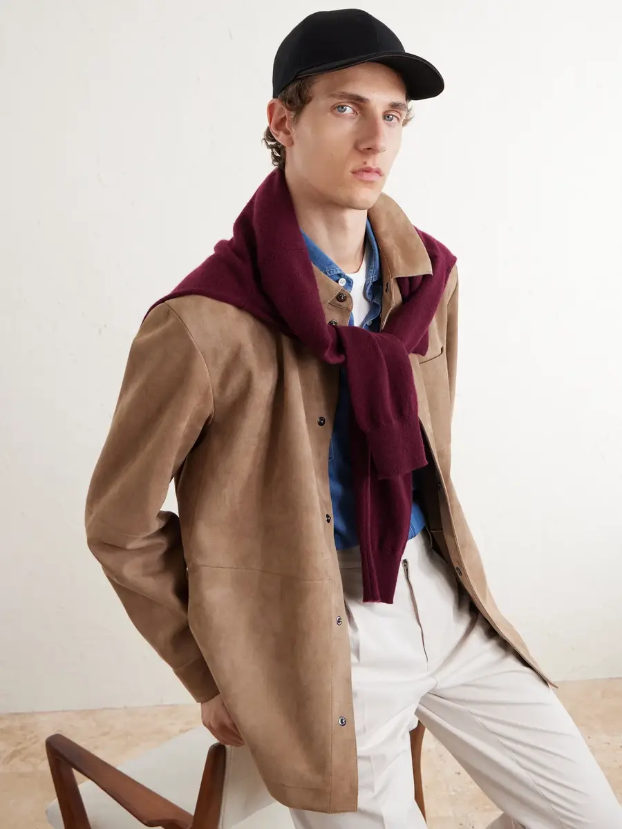 Canali Logo-Appliquéd Wool Cap - Men | Thumbnail 2 Canali Logo-Appliquéd Wool Cap - Men | Thumbnail 2