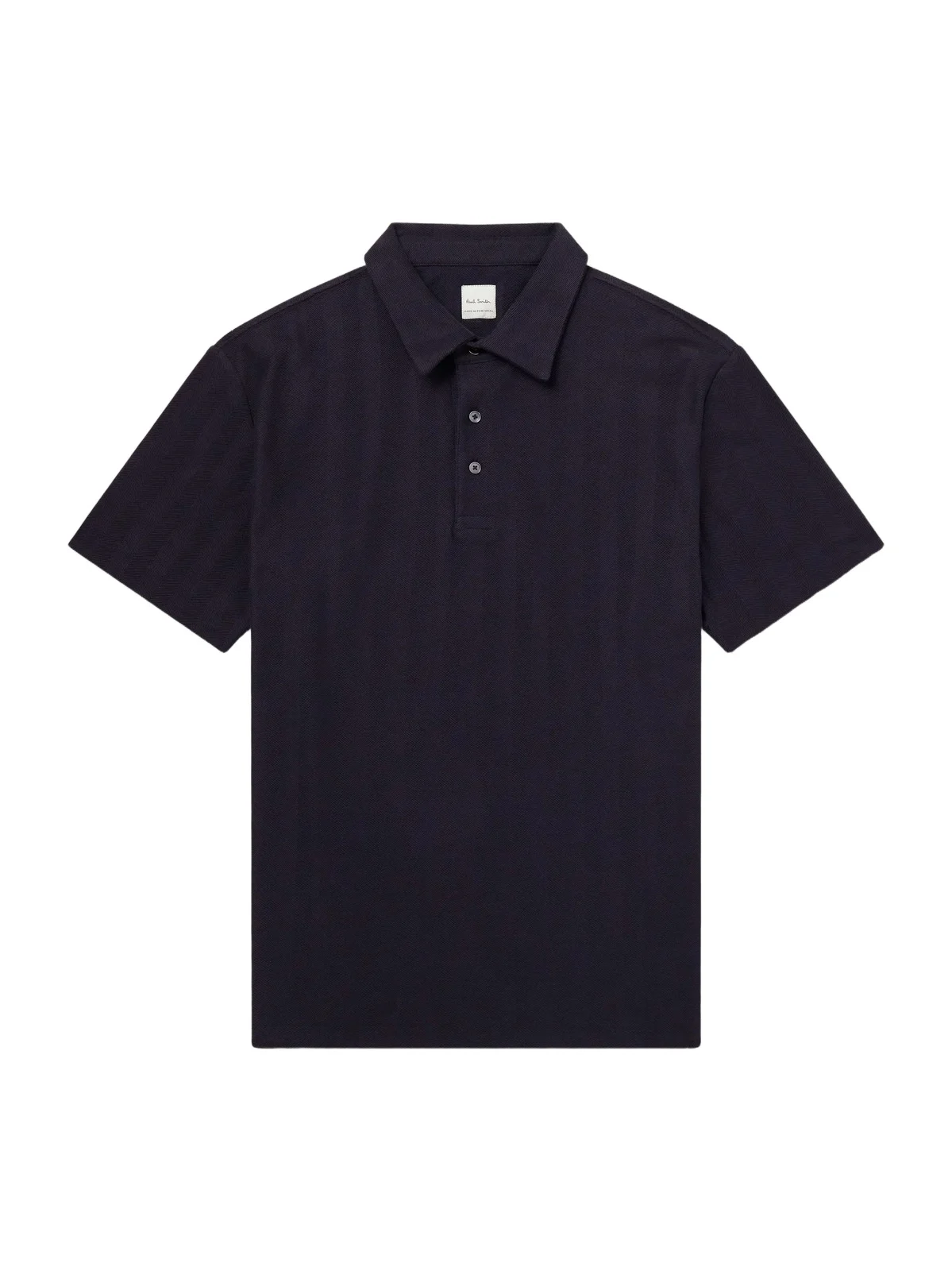 Organic Herringbone Cotton-Piqué Polo Shirt - Men