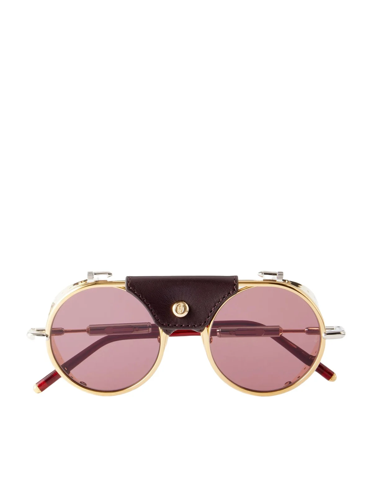 Glacier Rocky Double-Bridge Round-Frame Sunglasses - Men Glacier Rocky Double-Bridge Round-Frame Sunglasses - Men