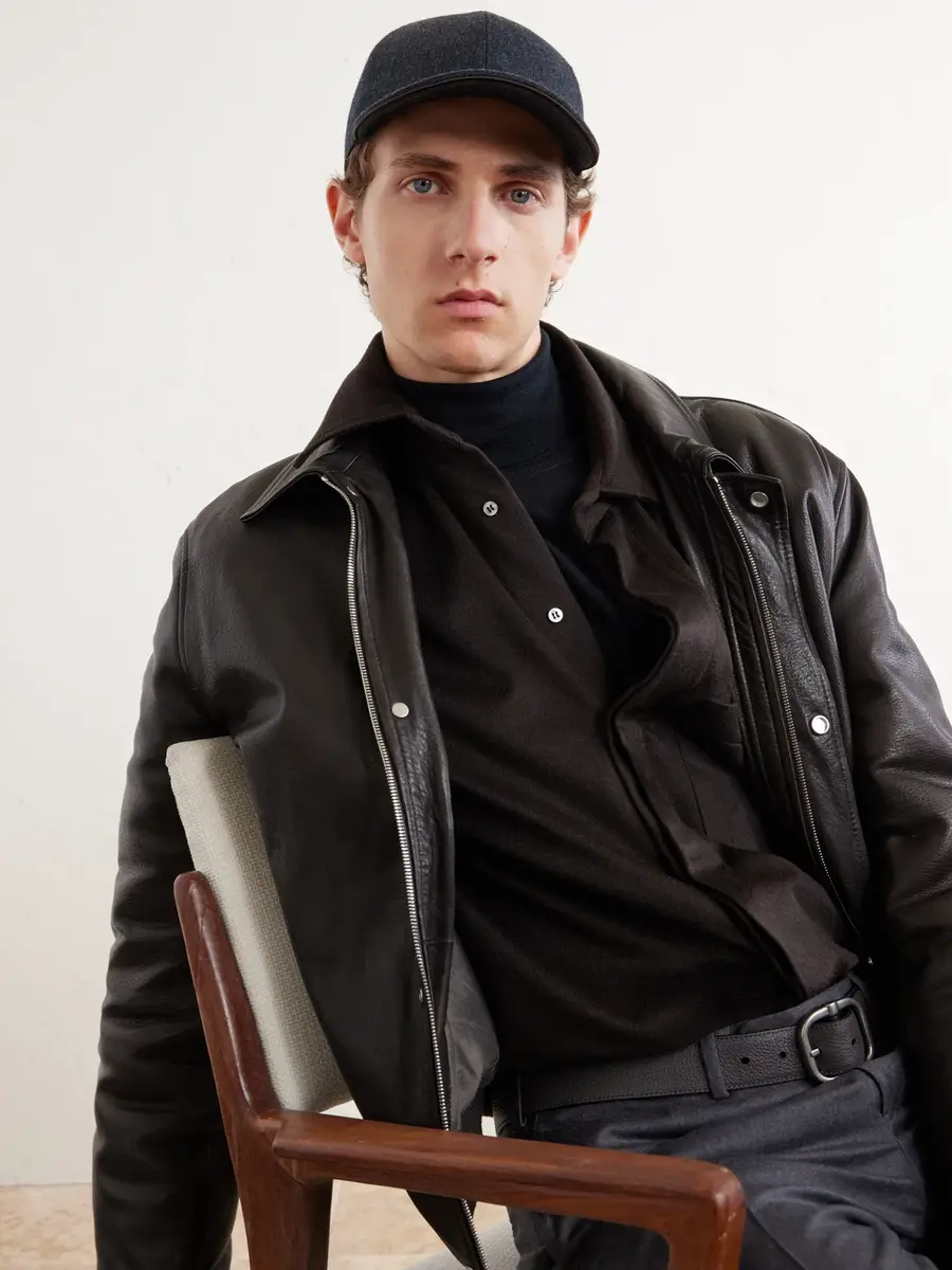 Canali Logo-Appliquéd Wool Cap - Men | Thumbnail 3 Canali Logo-Appliquéd Wool Cap - Men | Thumbnail 3