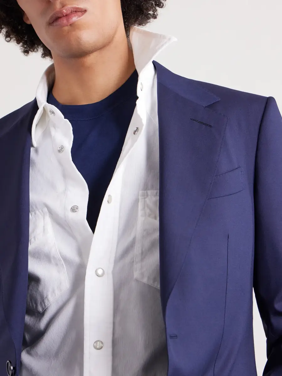 Tom Ford Cotton-Corduroy Shirt - Men | Thumbnail 5 Tom Ford Cotton-Corduroy Shirt - Men | Thumbnail 5