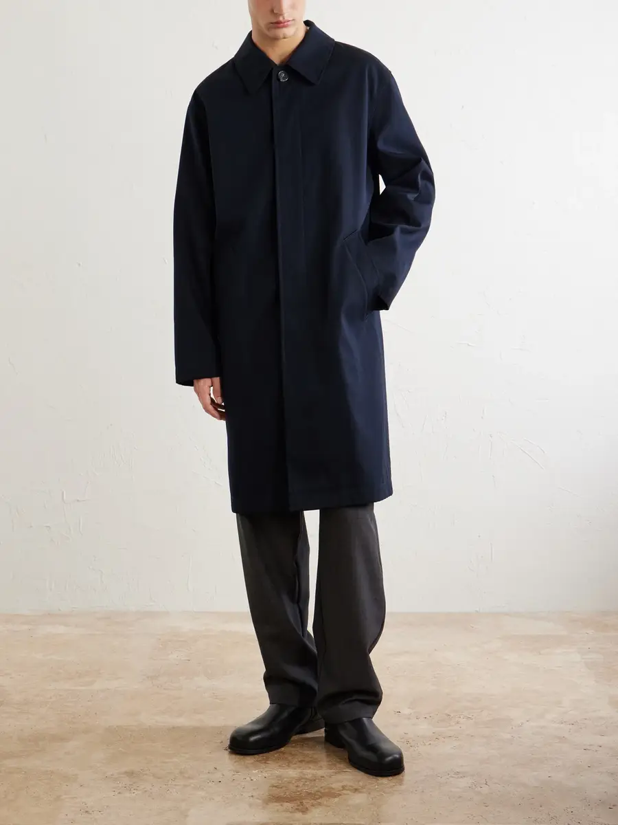 A.P.C. Mac Duras Cotton Mac Coat - Men | Thumbnail 3 A.P.C. Mac Duras Cotton Mac Coat - Men | Thumbnail 3