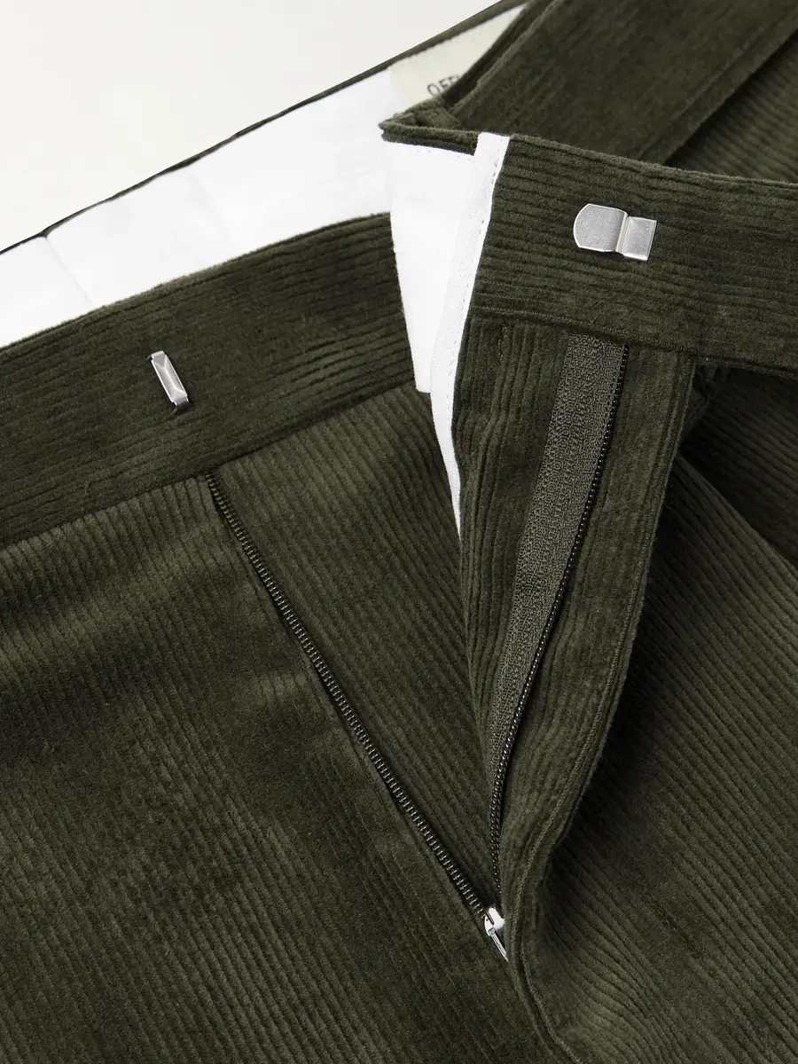 OFFICINE GÉNÉRALE Hugo Straight-Leg Cotton-Blend Corduroy Trousers - Men | Thumbnail 6 OFFICINE GÉNÉRALE Hugo Straight-Leg Cotton-Blend Corduroy Trousers - Men | Thumbnail 6