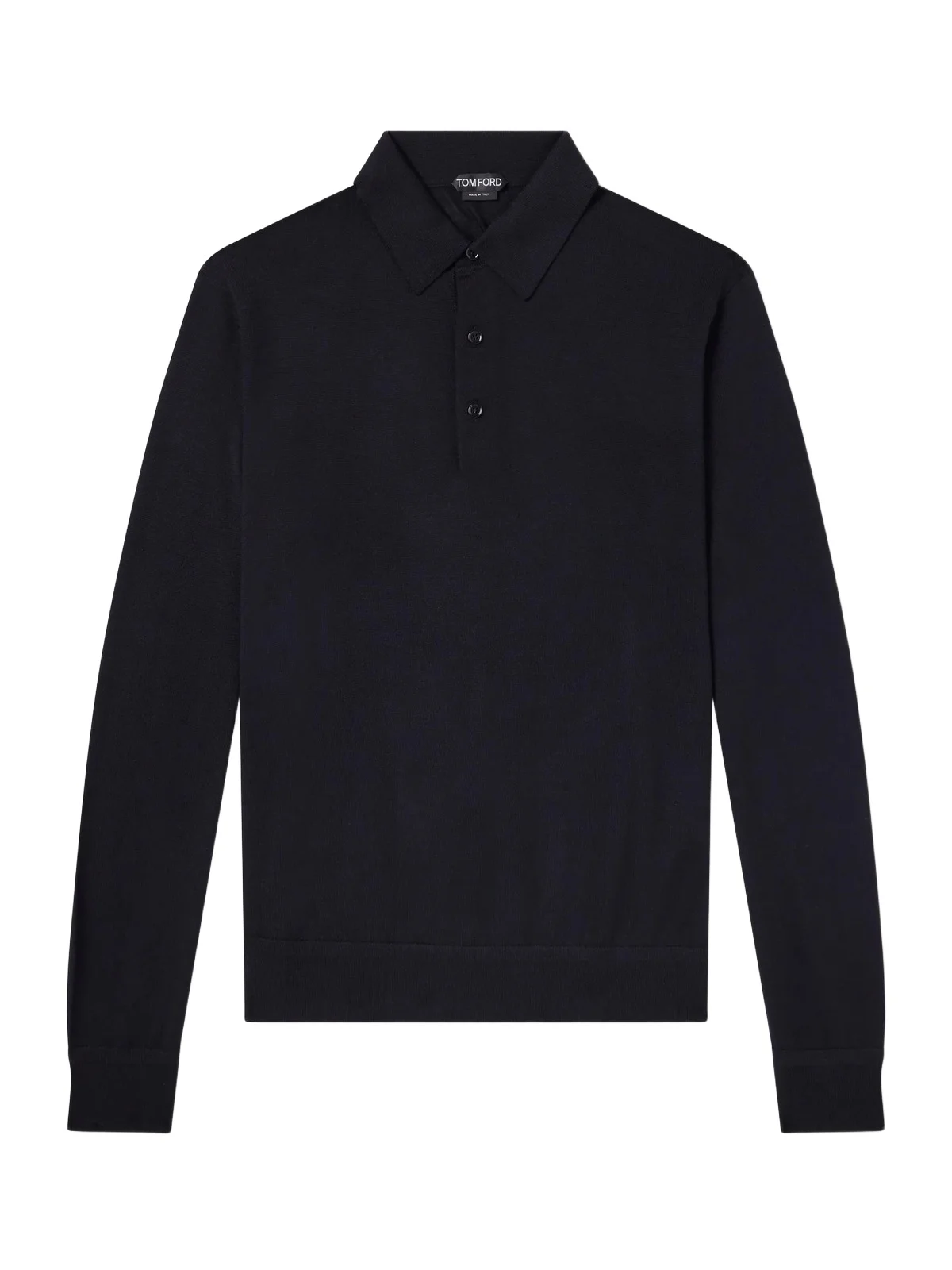 Cashmere and Silk Blend Polo Shirt - Men Cashmere and Silk Blend Polo Shirt - Men