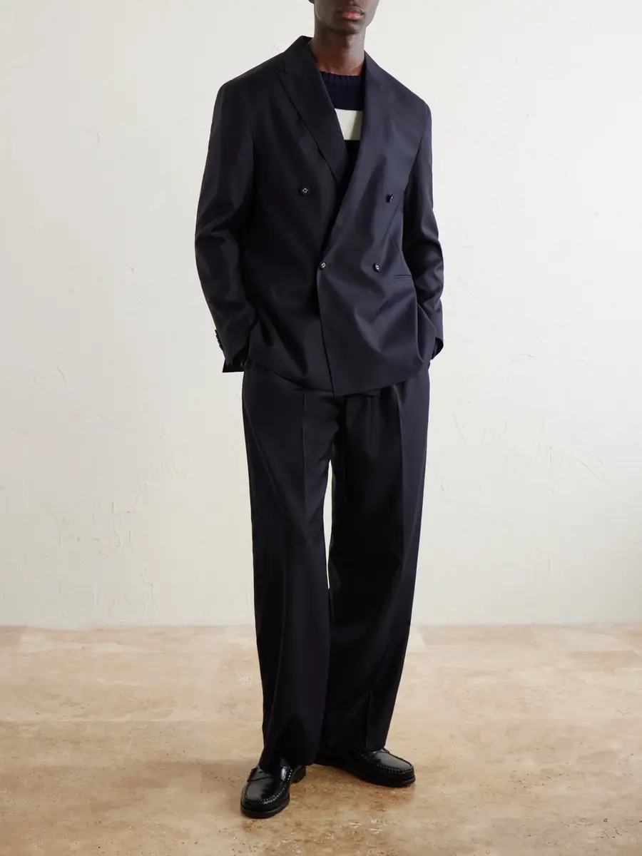 OFFICINE GÉNÉRALE Merrick Wool, Cashmere and Silk-Blend Suit Jacket - Men | Thumbnail 2 OFFICINE GÉNÉRALE Merrick Wool, Cashmere and Silk-Blend Suit Jacket - Men | Thumbnail 2