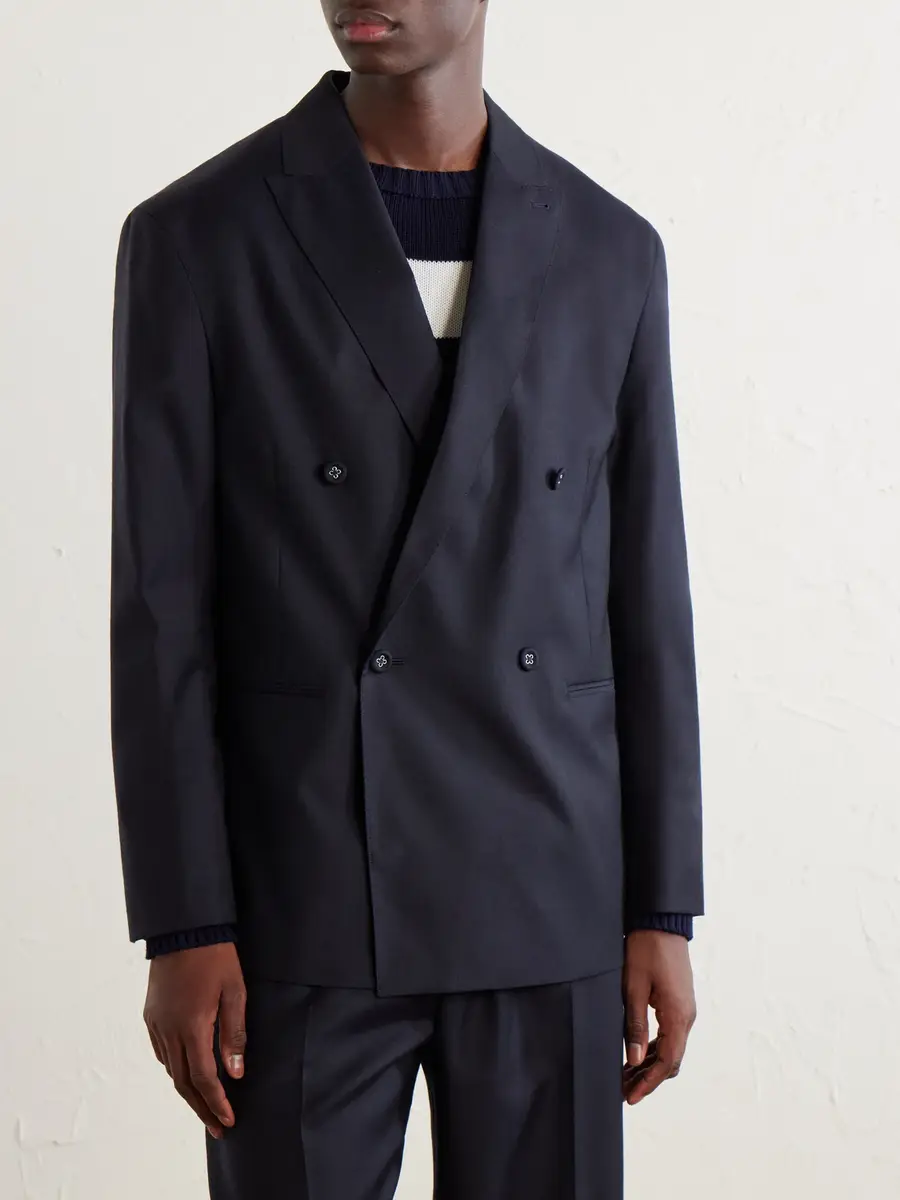 OFFICINE GÉNÉRALE Merrick Wool, Cashmere and Silk-Blend Suit Jacket - Men | Thumbnail 3 OFFICINE GÉNÉRALE Merrick Wool, Cashmere and Silk-Blend Suit Jacket - Men | Thumbnail 3