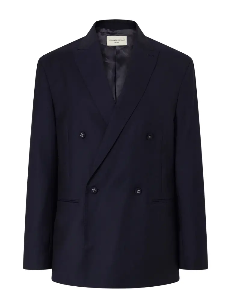 OFFICINE GÉNÉRALE Merrick Wool, Cashmere and Silk-Blend Suit Jacket - Men