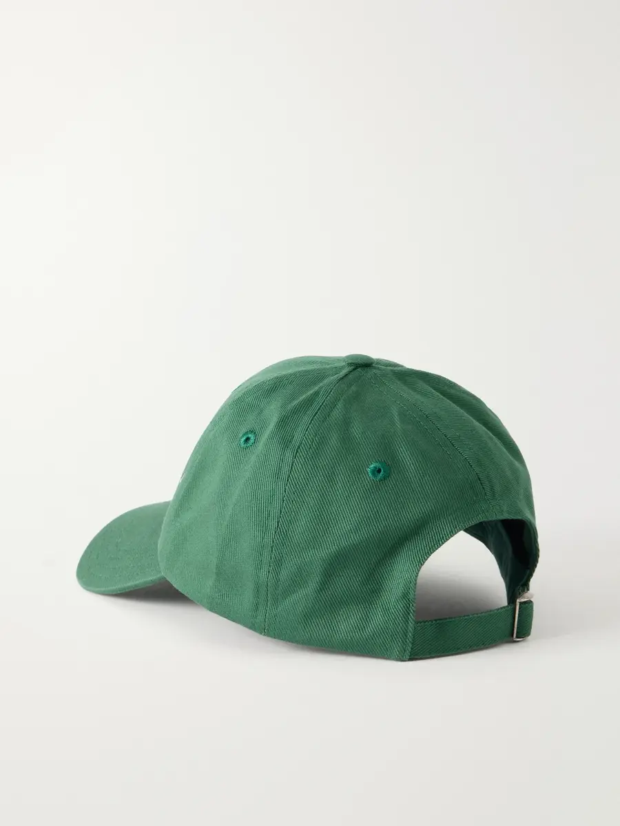 Drake's Embroidered Cotton-Twill Cap - Men | Thumbnail 4 Drake's Embroidered Cotton-Twill Cap - Men | Thumbnail 4