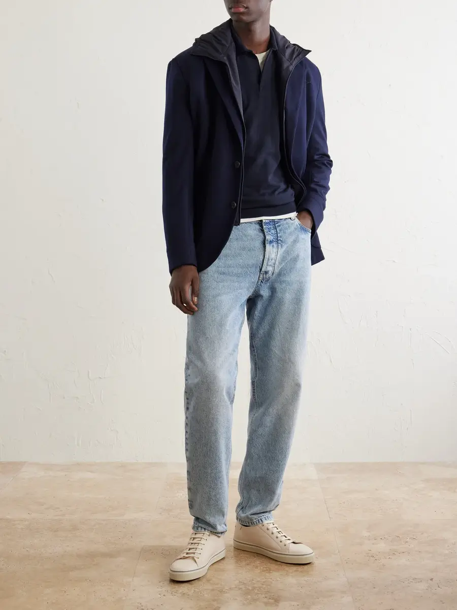 Sease Lasca Virgin-Wool Polo Shirt - Men | Thumbnail 2