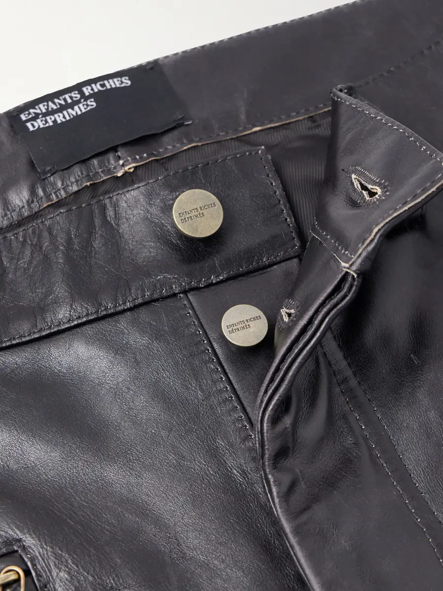 Enfants Riches Déprimés Wicked Game Flared Leather Trousers - Men | Thumbnail 6 Enfants Riches Déprimés Wicked Game Flared Leather Trousers - Men | Thumbnail 6