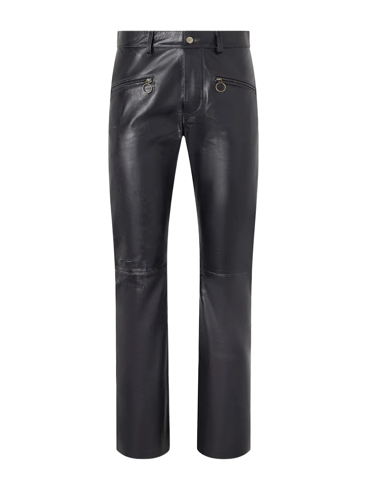 Wicked Game Flared Leather Trousers - Men Wicked Game Flared Leather Trousers - Men
