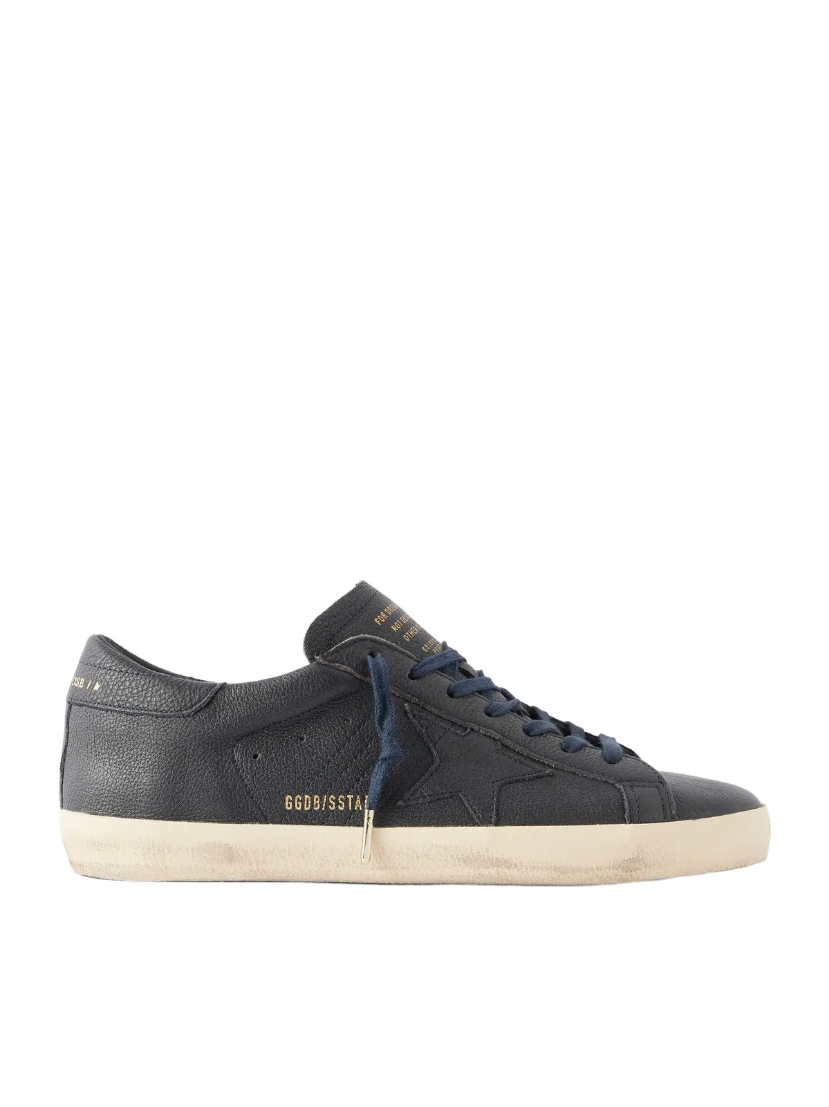 Golden Goose Super-Star Distressed Full-Grain Leather Sneakers - Men