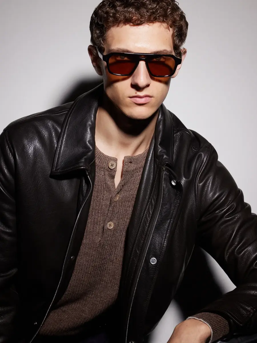 Cutler and Gross GR15 Double-Bridge Aviator-Style Tortoiseshell Acetate Sunglasses - Men | Thumbnail 2