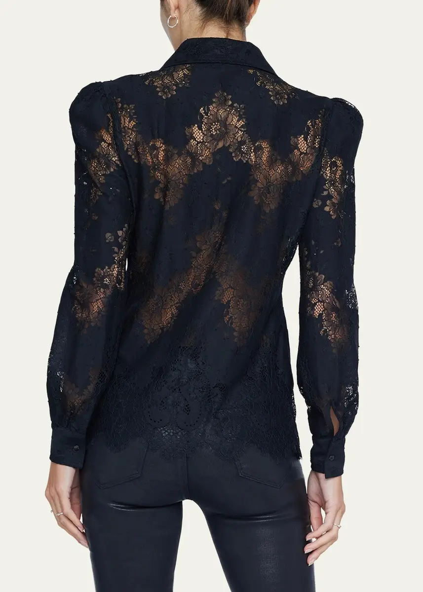 L'Agence Jenica Lace Blouse | Thumbnail 3