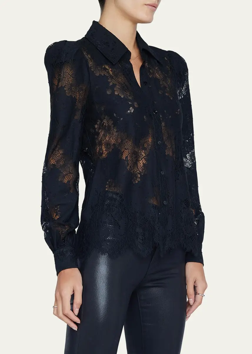 L'Agence Jenica Lace Blouse | Thumbnail 4
