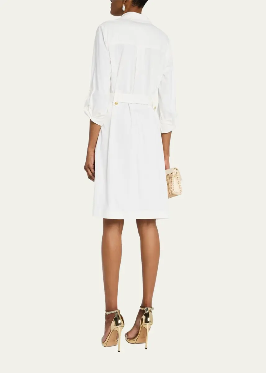 Kobi Halperin Caryss Belted A-Line Shirtdress | Thumbnail 3