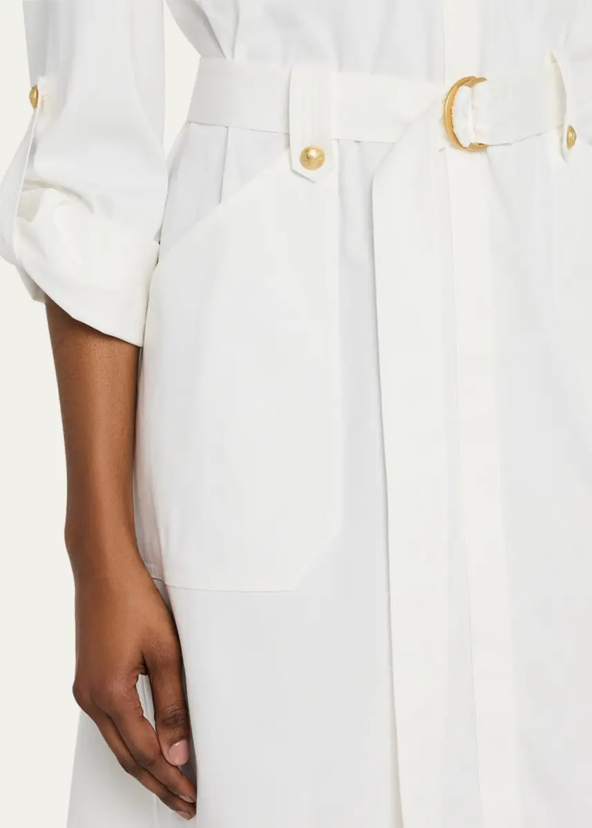 Kobi Halperin Caryss Belted A-Line Shirtdress | Thumbnail 5