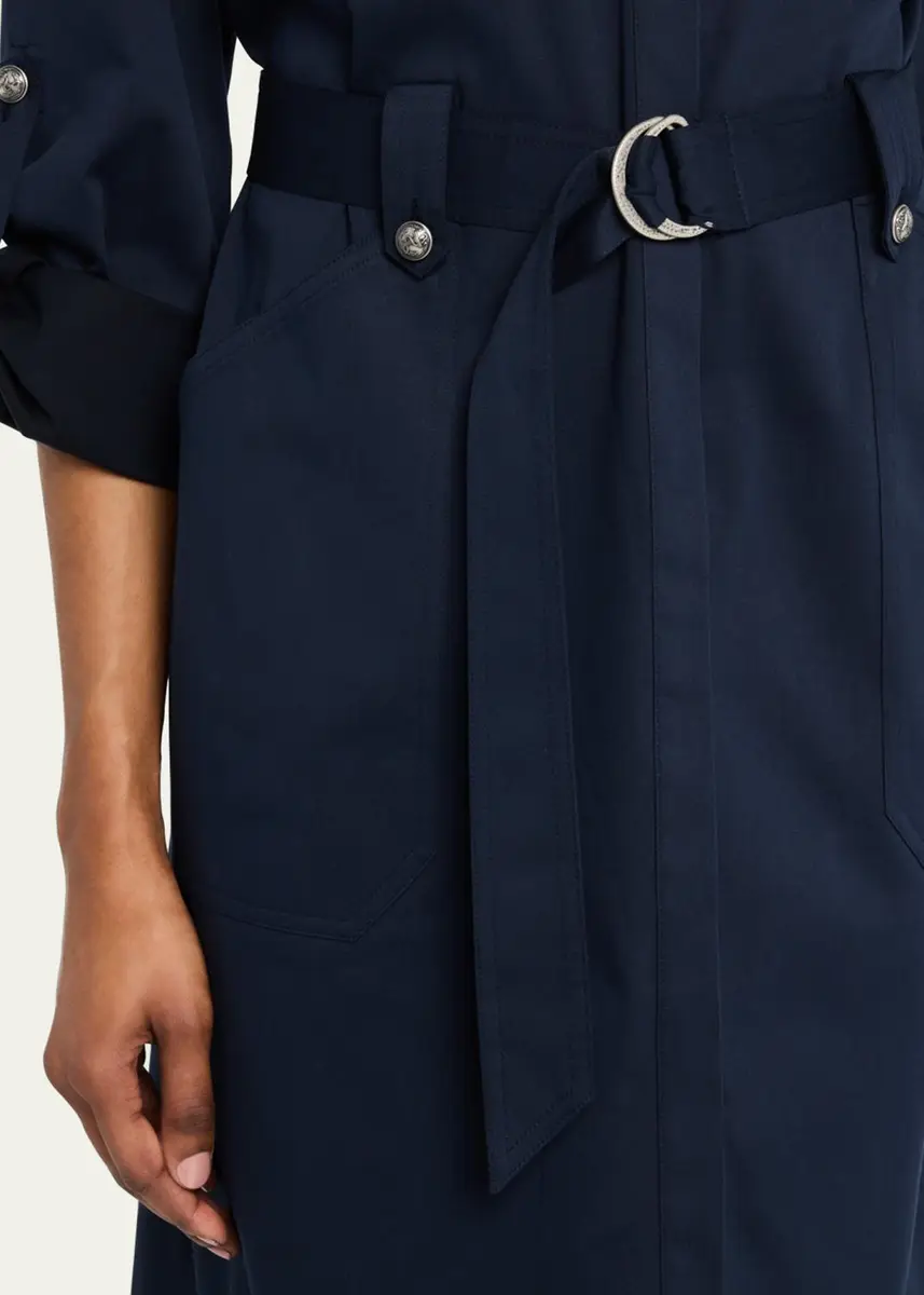 Kobi Halperin Caryss Belted A-Line Shirtdress | Thumbnail 9