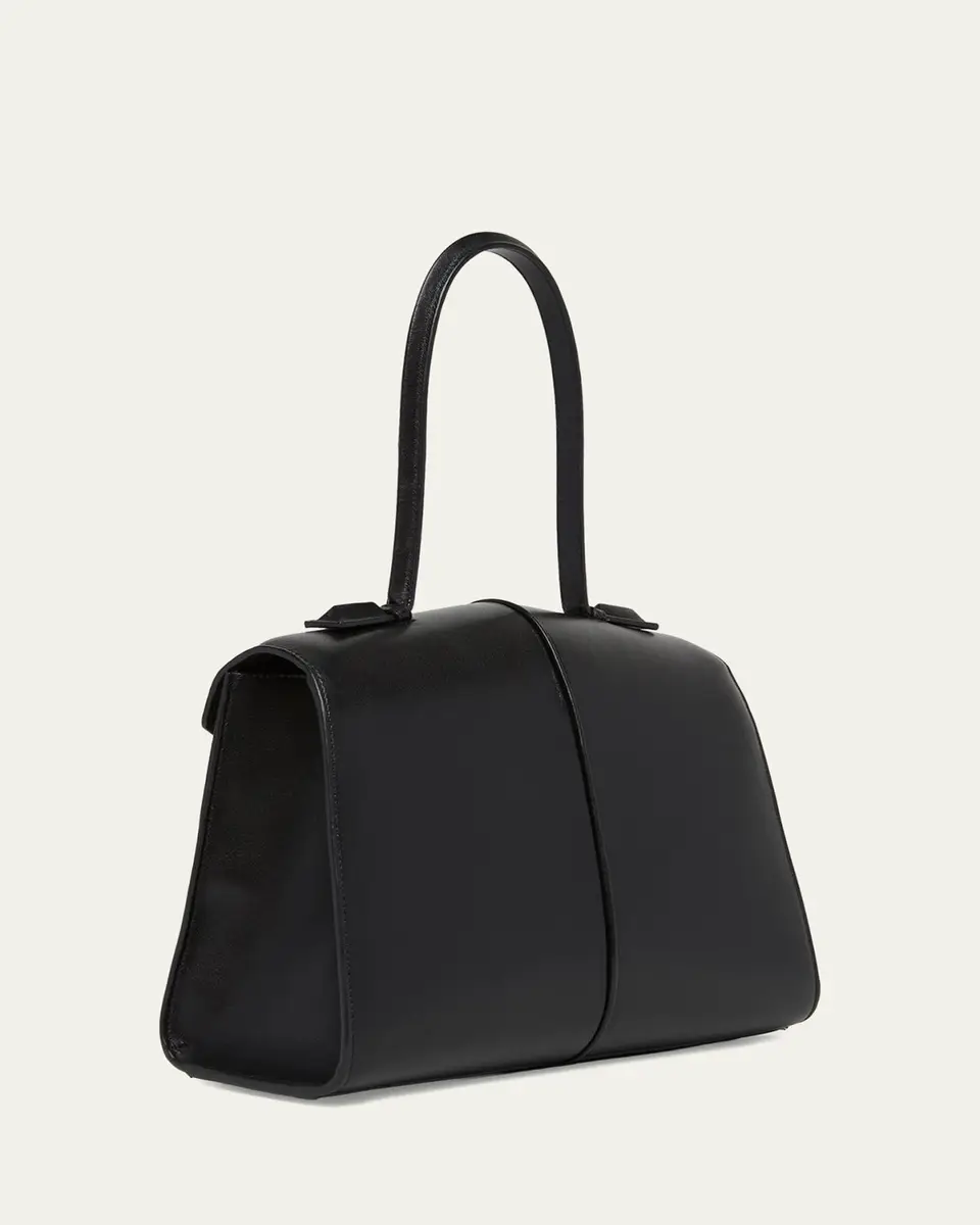 Jil Sander Linea Leather Top-Handle Bag | Thumbnail 3 Jil Sander Linea Leather Top-Handle Bag | Thumbnail 3