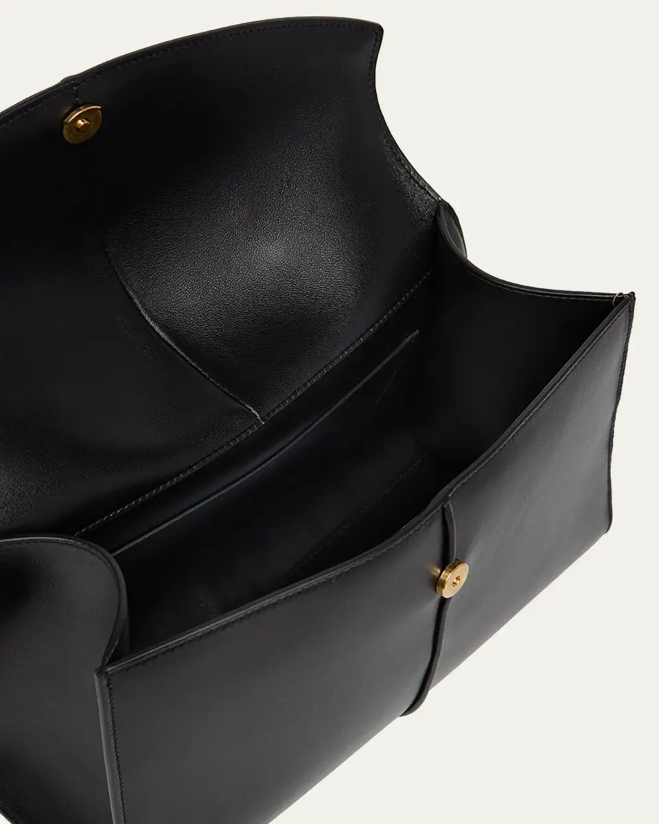 Jil Sander Linea Leather Top-Handle Bag | Thumbnail 4 Jil Sander Linea Leather Top-Handle Bag | Thumbnail 4