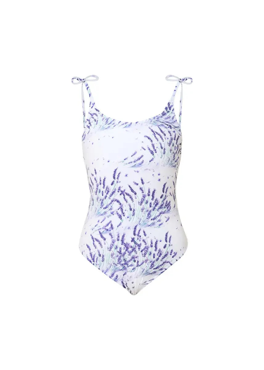 Vilebrequin Girl's Lavender One-Piece Swimsuit | Thumbnail 3