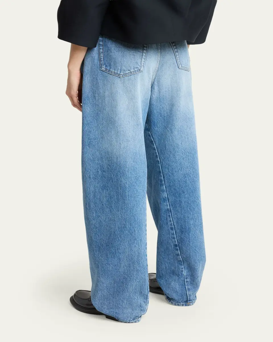 Givenchy Relaxed Cocoon Light-Wash Jeans | Thumbnail 3 Givenchy Relaxed Cocoon Light-Wash Jeans | Thumbnail 3