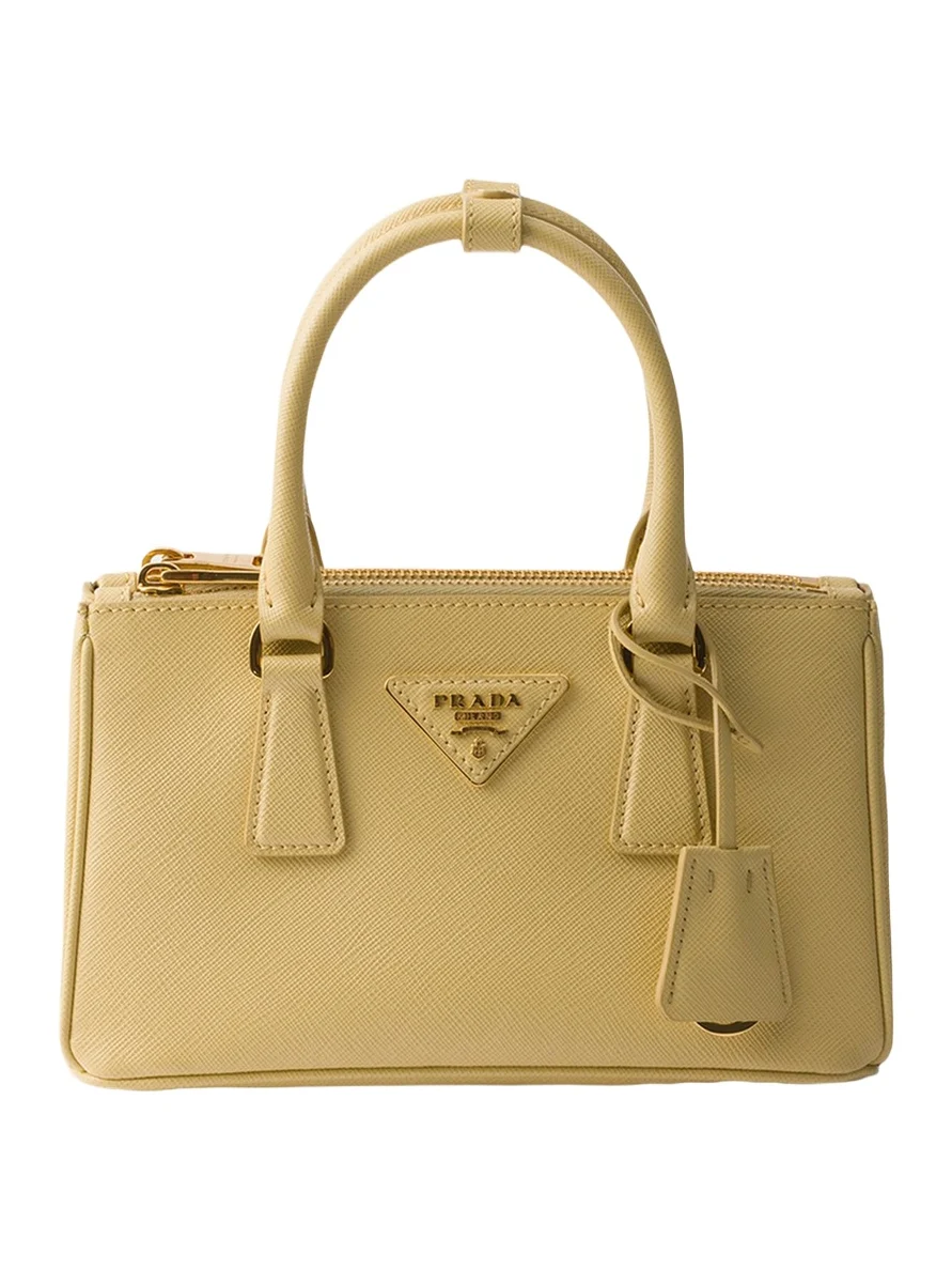 Galleria Mini Saffiano Leather Top-Handle Bag Galleria Mini Saffiano Leather Top-Handle Bag
