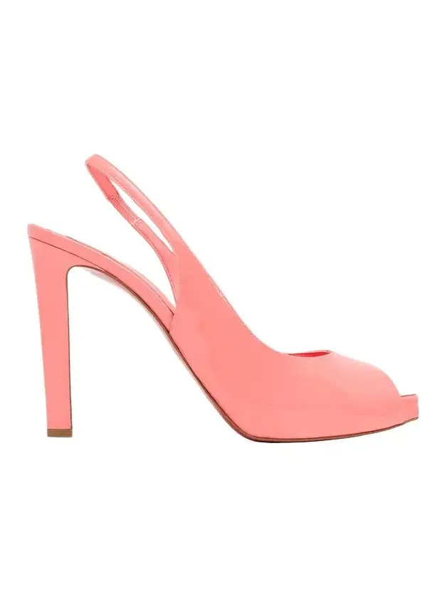 Christian Louboutin 120mm Lady Fanny Patent Leather Peep-Toe Pumps