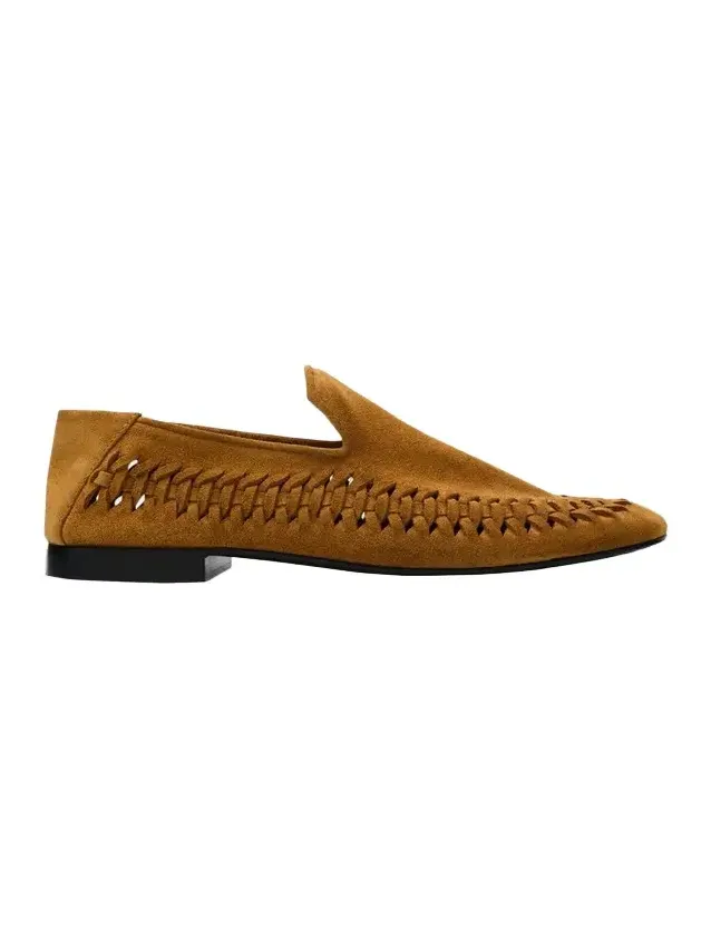 Whipstitch Suede Moccasin Loafers Whipstitch Suede Moccasin Loafers
