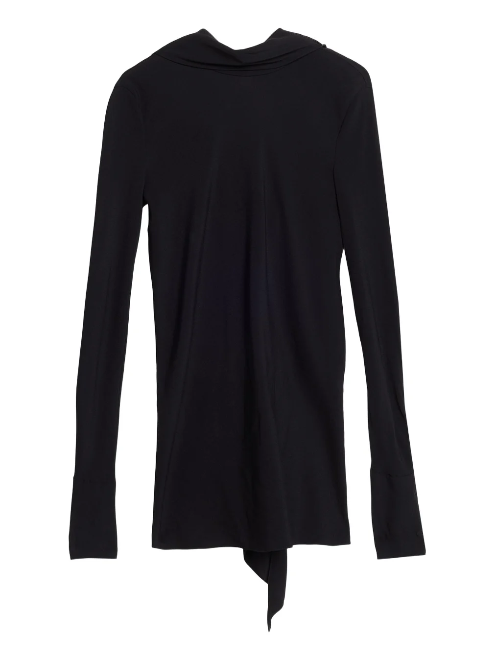 Evo Long-Sleeve Crepe Low-Back Top Evo Long-Sleeve Crepe Low-Back Top