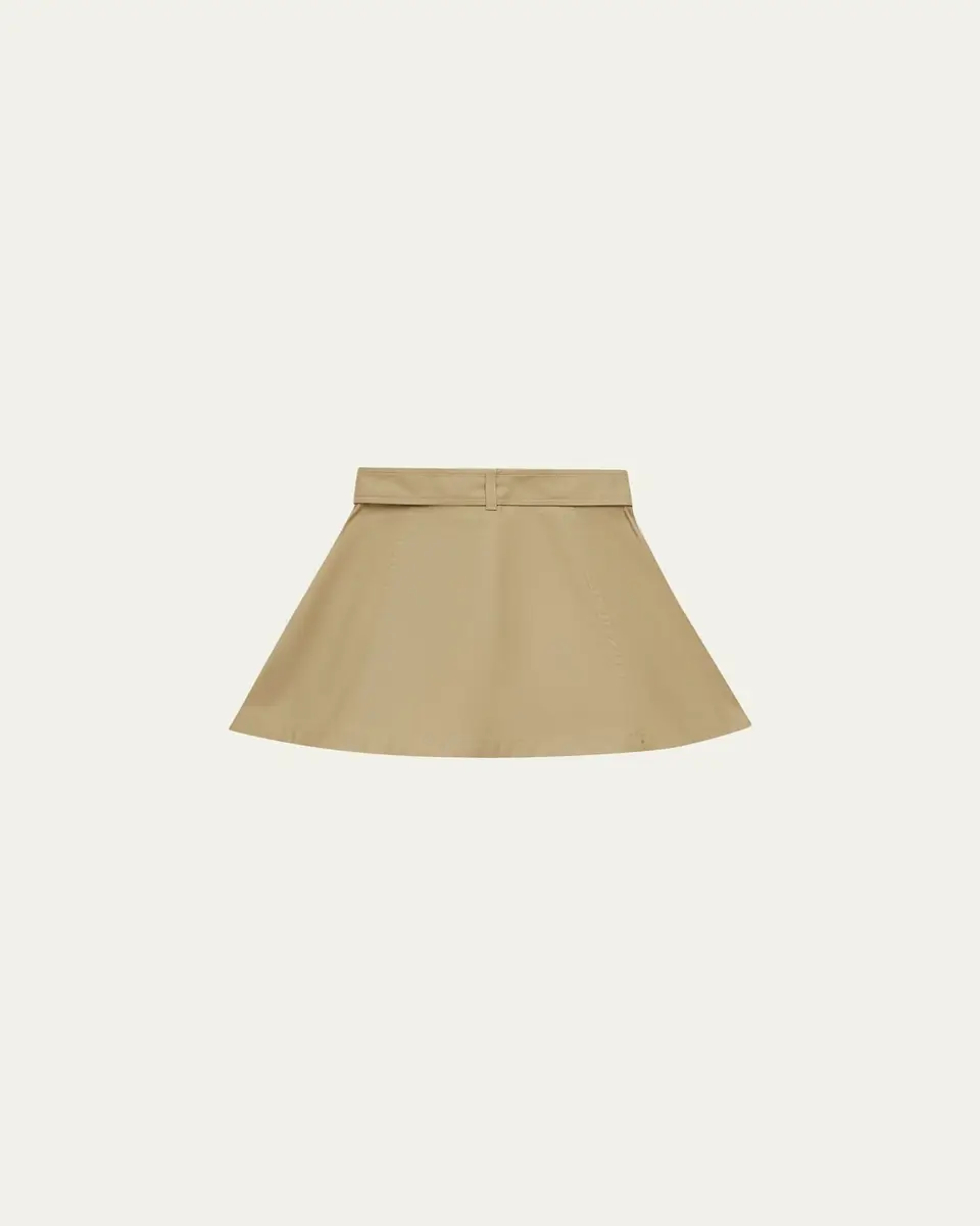 Burberry Girl's Katey Cotton Trench Skirt | Thumbnail 2 Burberry Girl's Katey Cotton Trench Skirt | Thumbnail 2