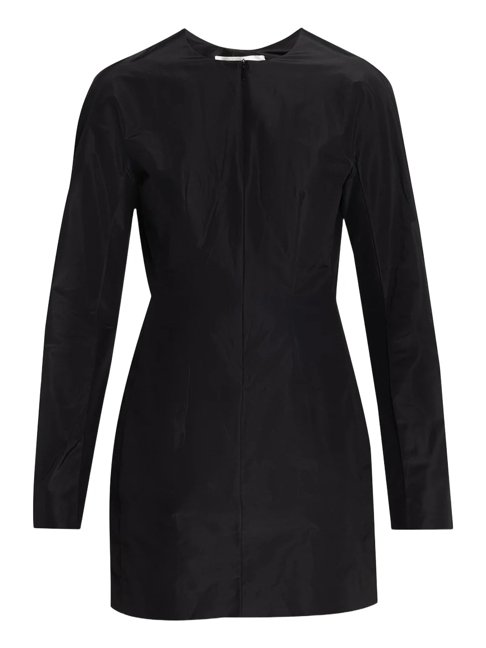The Row Elione Long-Sleeve Silk Taffeta Top