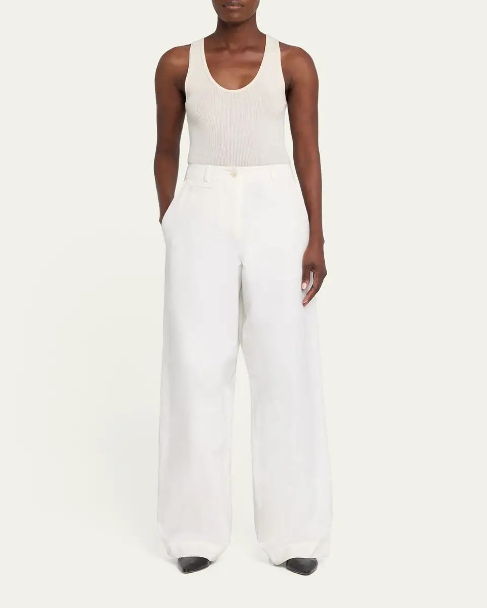The Row Danel Wool-Silk Rib Tank Top | Thumbnail 7 The Row Danel Wool-Silk Rib Tank Top | Thumbnail 7