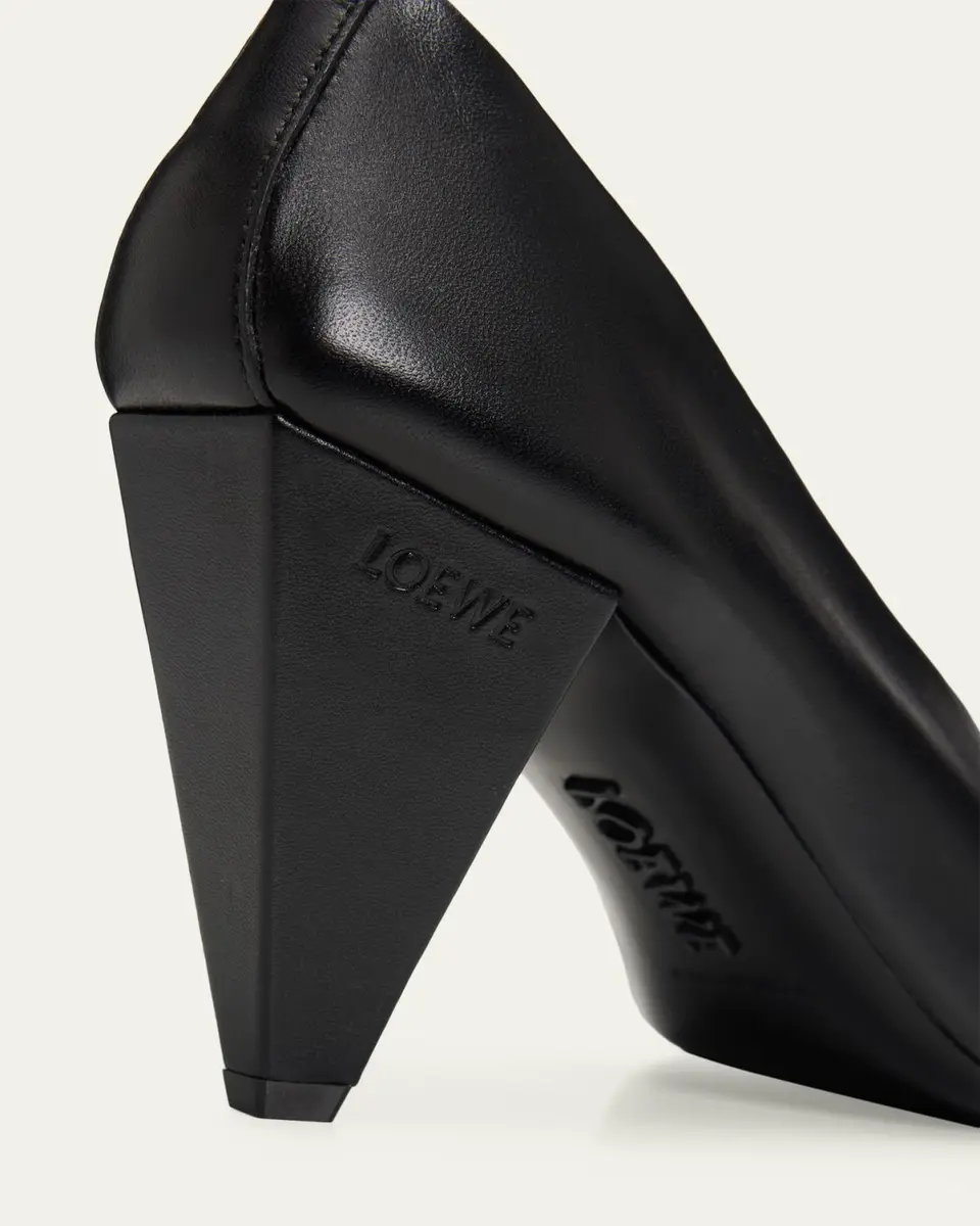 Loewe 45mm Origami Cubic Leather Pumps | Thumbnail 4 Loewe 45mm Origami Cubic Leather Pumps | Thumbnail 4