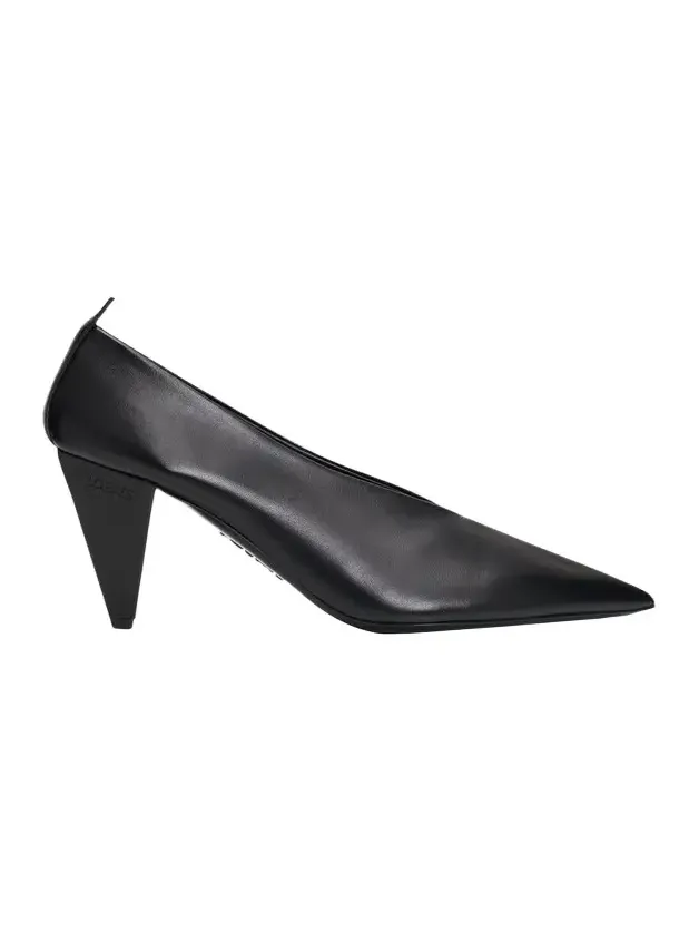 45mm Origami Cubic Leather Pumps