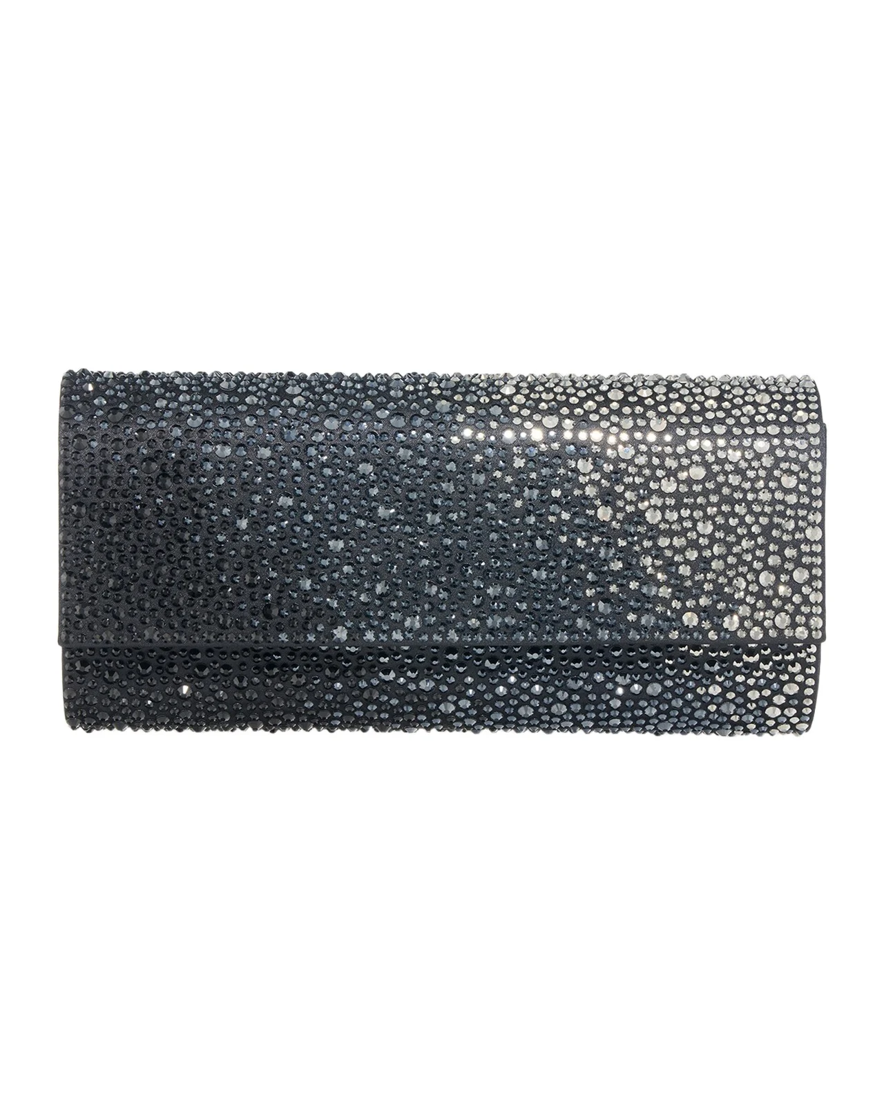 Perry Ombre Crystal Flap Clutch Bag Perry Ombre Crystal Flap Clutch Bag