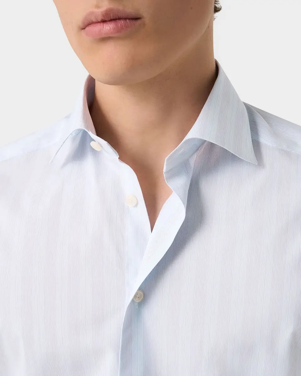 Eton Men's Signature Poplin Contemporary-Fit Dress Shirt | Thumbnail 5 Eton Men's Signature Poplin Contemporary-Fit Dress Shirt | Thumbnail 5