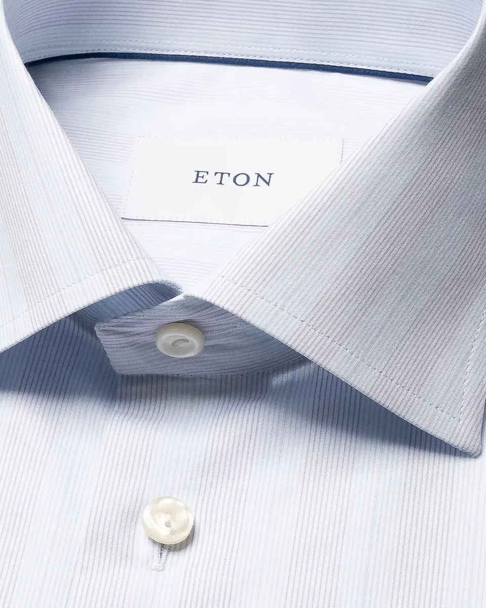 Eton Men's Signature Poplin Contemporary-Fit Dress Shirt | Thumbnail 6 Eton Men's Signature Poplin Contemporary-Fit Dress Shirt | Thumbnail 6