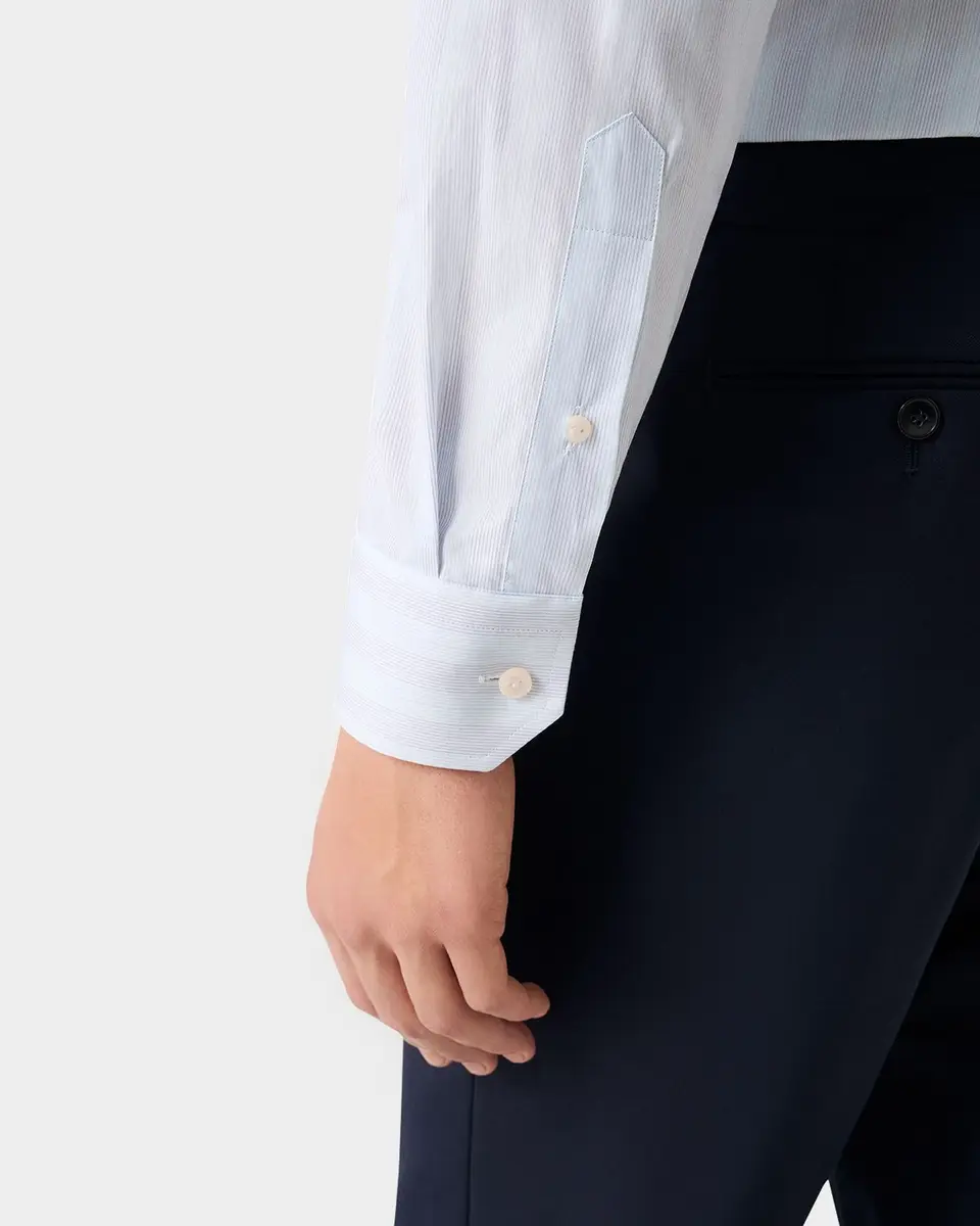 Eton Men's Signature Poplin Contemporary-Fit Dress Shirt | Thumbnail 8 Eton Men's Signature Poplin Contemporary-Fit Dress Shirt | Thumbnail 8